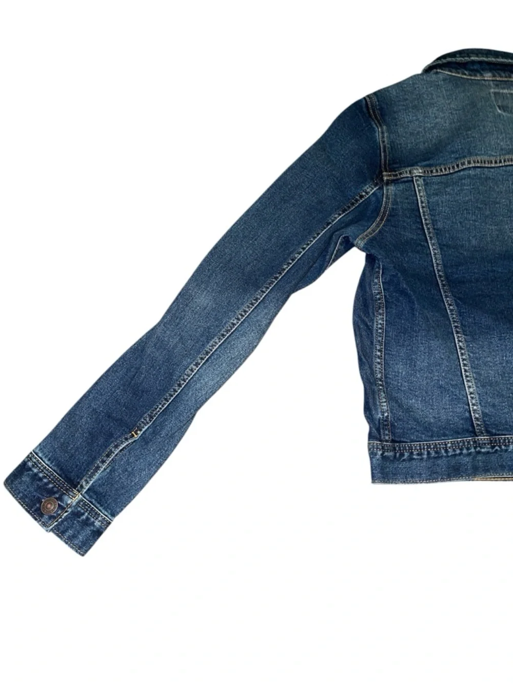 American Eagle Outfitters Light Wash Denim Jacket - Pale Blue Size Medium NWT - Picture 5 of 12